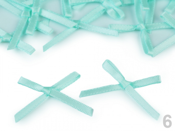 Svatební / prádlové mašličky / kotilion šíře 30-40 mm saténové