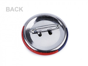 Sada placek - vlajka Česká republika Ø3,5 cm