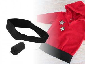 Elastický bezešvý náplet dětský na lemy mikin