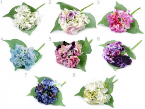 Umělá hortenzie k aranžování