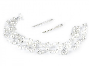 Perlová ozdoba do vlasů