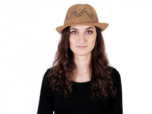 Letní klobouk k dozdobení, unisex