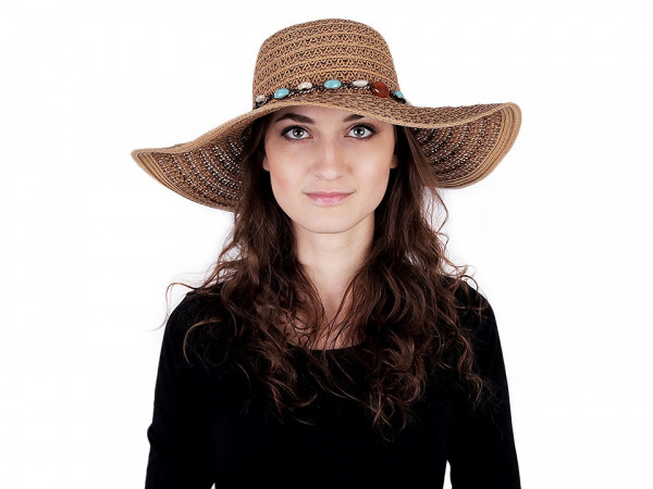 Dámský klobouk k dozdobení