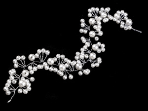 Perlová ozdoba do vlasů