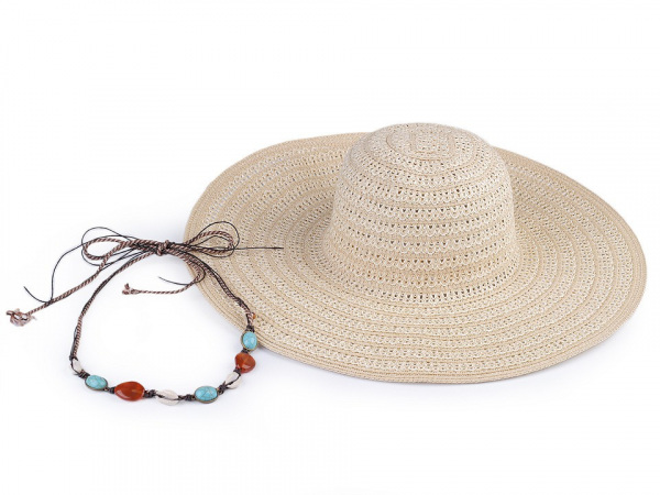 Dámský klobouk k dozdobení