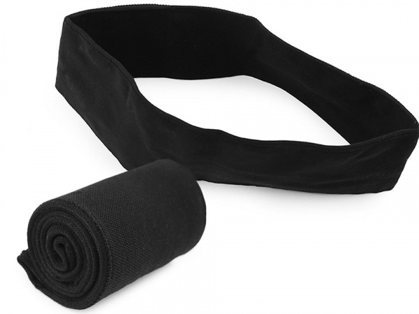 Elastický bezešvý náplet dětský na lemy mikin