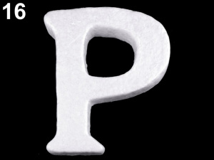 3D písmena abecedy polystyren