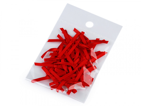 Svatební / prádlové mašličky / kotilion šíře 30-40 mm saténové