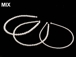 Perlová čelenka do vlasů