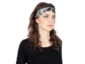 Látková čelenka pin up překřížená