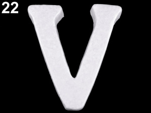 3D písmena abecedy polystyren