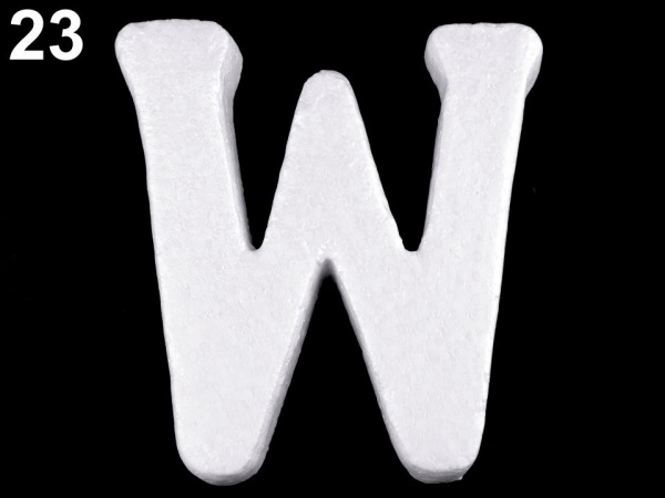 3D písmena abecedy polystyren