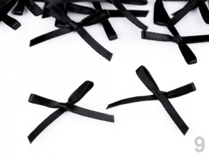 Svatební / prádlové mašličky / kotilion šíře 30-40 mm saténové