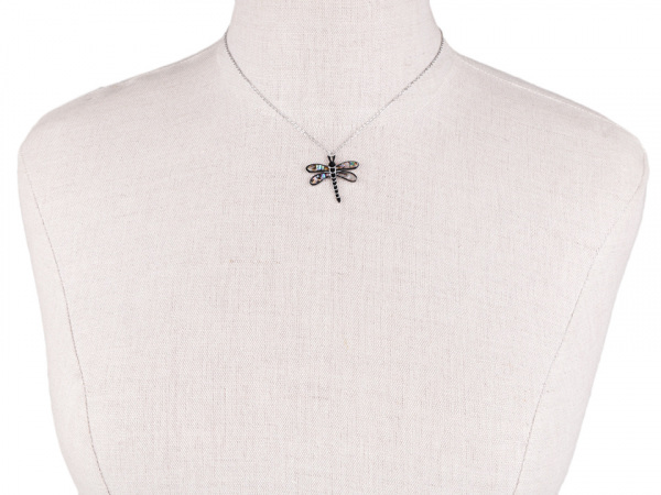 Náhrdelník z nerezové oceli vážka