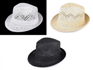 Letní klobouk k dozdobení, unisex