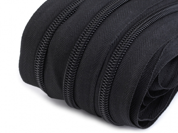 Zip spirálový 7mm metráž pro jezdce typu POL