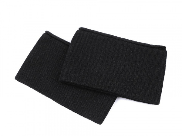 Elastické bezešvé bavlněné náplety na rukávy 5,5x20 cm