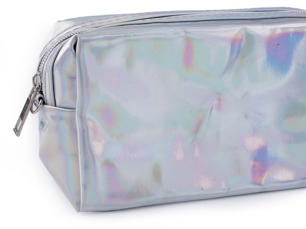Holografické pouzdro / kosmetická taška 10x18 cm 2. jakost