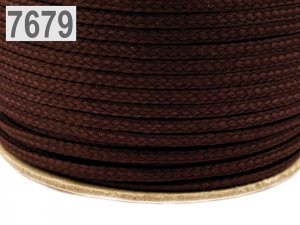 Oděvní šňůra PES Ø4 mm ČESKÝ VÝROBEK