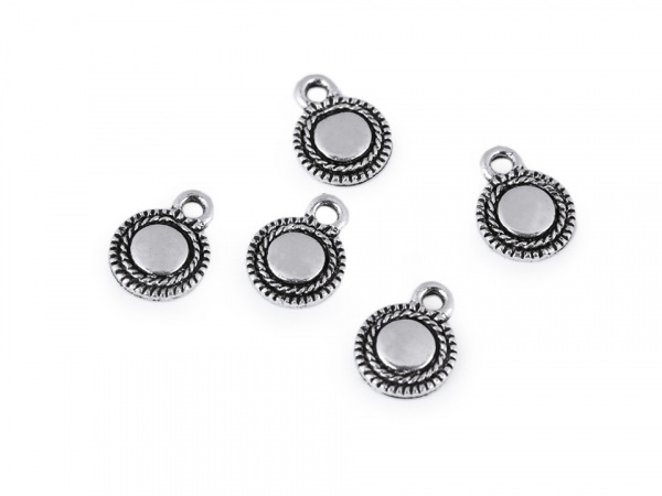 Mini přívěsek mandala Ø8 mm