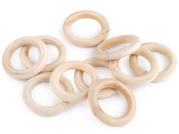 Dřevěný kroužek Ø30 mm 2. jakost