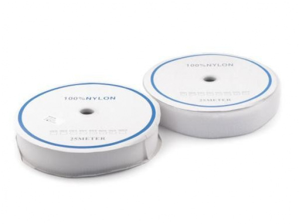 Suchý zip šíře 50mm bílý a černý komplet