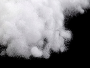 Výplň - kuličky z dutého vlákna