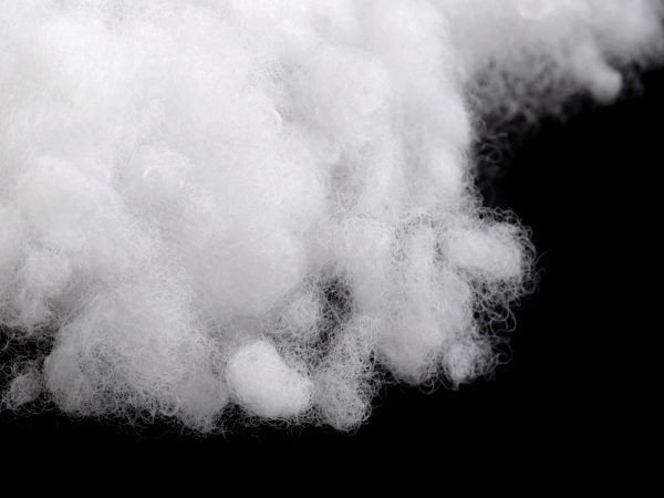 Výplň - kuličky z dutého vlákna