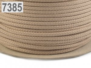 Oděvní šňůra PES Ø4 mm ČESKÝ VÝROBEK