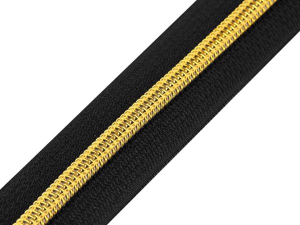 Zip spirálový No 5 s metalickými zoubky metráž