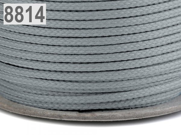 Oděvní šňůra PES Ø4 mm ČESKÝ VÝROBEK