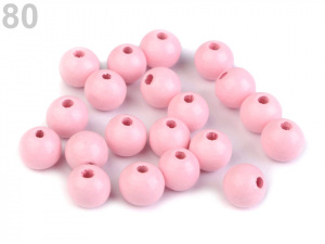 Dřevěné korálky Ø10 mm