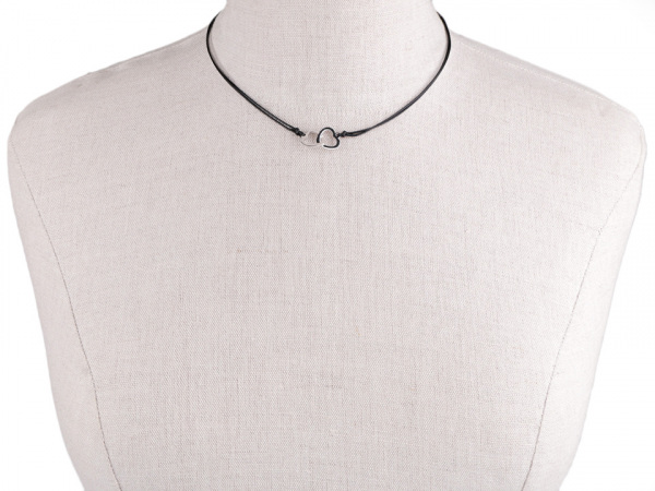 Náhrdelník s přívěskem z nerezové oceli srdce