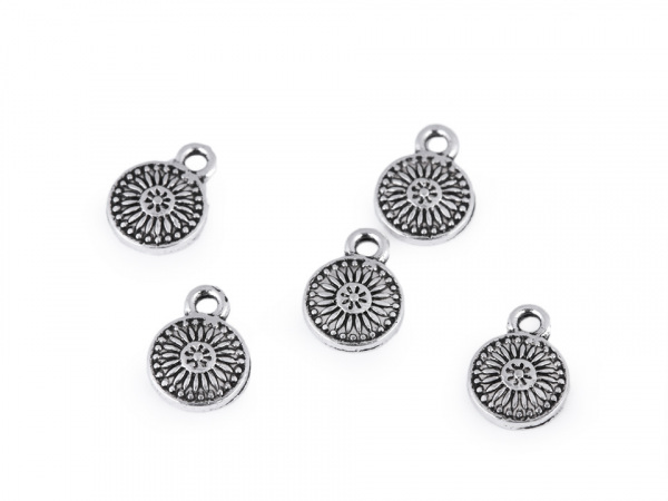 Mini přívěsek mandala Ø8 mm