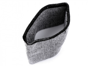 Elastické bezešvé bavlněné náplety na rukávy 5,5x20 cm