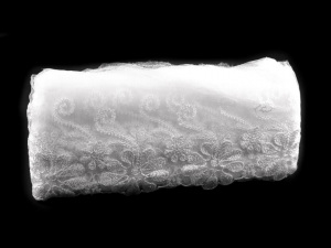 Krajka na monofilu šíře 10 cm