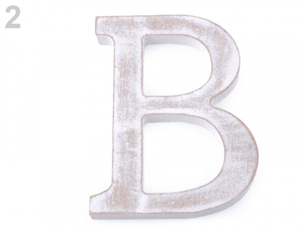 Dřevěná písmena abecedy vintage