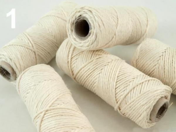 Nitě lněné cívka 25m