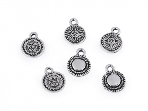 Mini přívěsek mandala Ø8 mm