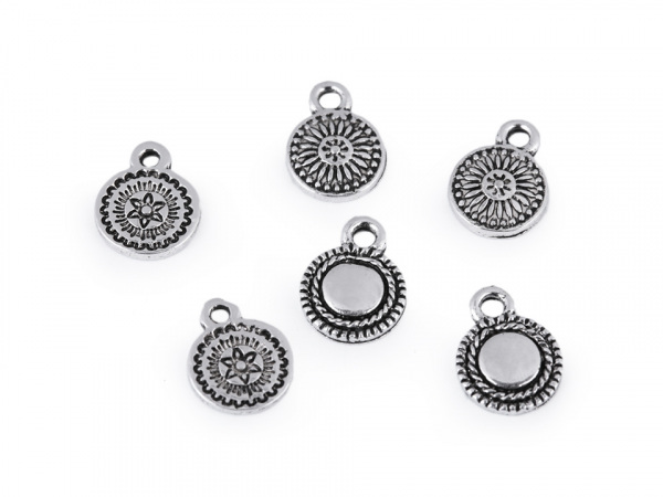 Mini přívěsek mandala Ø8 mm