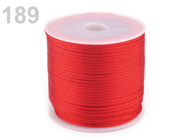 Saténová šňůra Ø2 mm