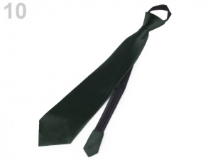 Saténová párty kravata jednobarevná