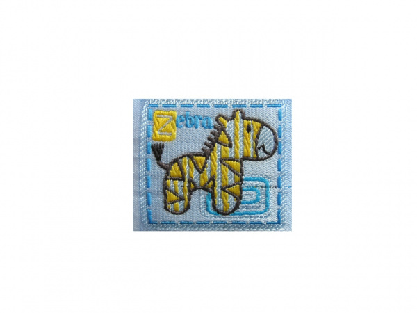 Nášivka - zebra 35x35 mm
