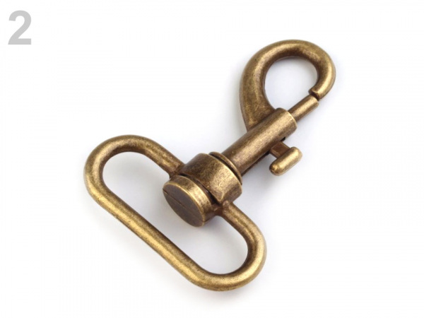 Kovová karabina průvlek 32 mm