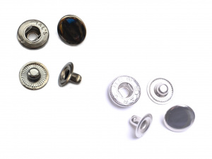 Nýtovací knoflík WUK Ø15mm NIKL