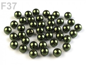 Plastové korálky Glance Ø8 mm