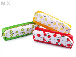 Pouzdro jahoda, citrón, kiwi 6x20 cm