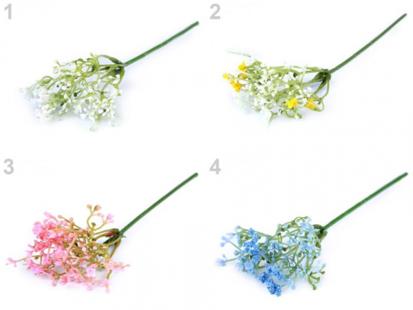 Umělý nevěstin závoj k aranžování