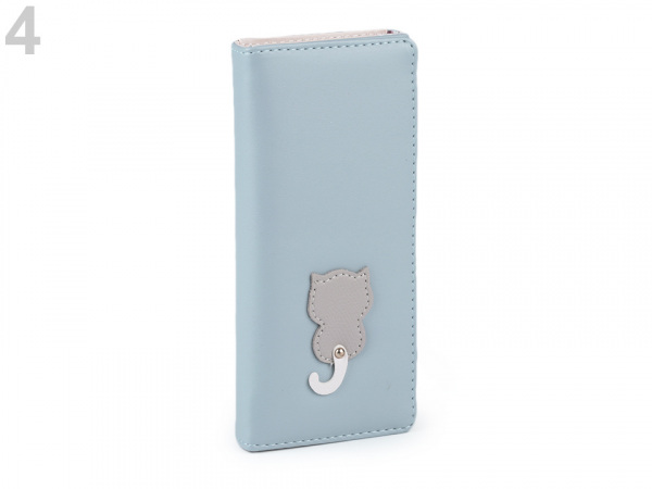 Dámská / dívčí peněženka kočka 8,5x18 cm