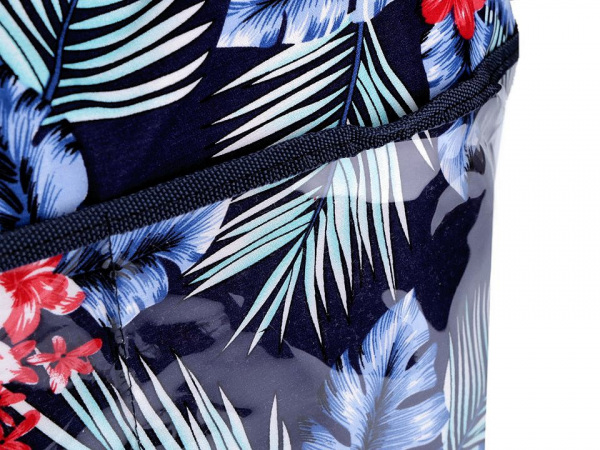 Letní / plážová taška květy 41x51 cm